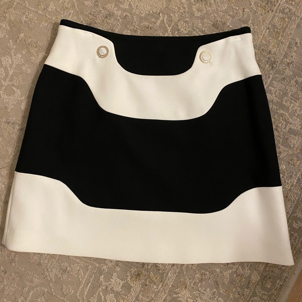 Versace black and White Skirt